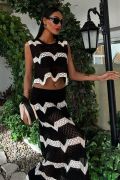 Shayna Ajurlu Crop Takım 9825 resmi
